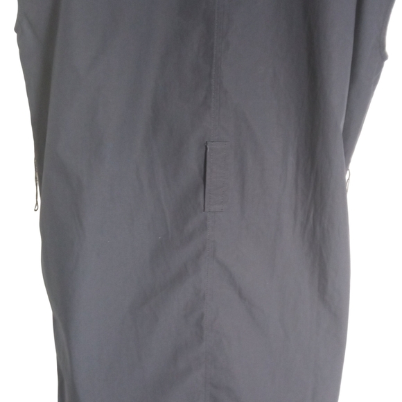 COS Women’s Blue Boxy Utility Midi Shirt Dress Pockets Belted Casual Sz 4 - Picture 5 of 8